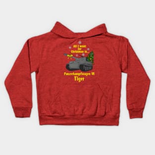 All I want for Christmas is... Pz-VI Tiger Kids Hoodie